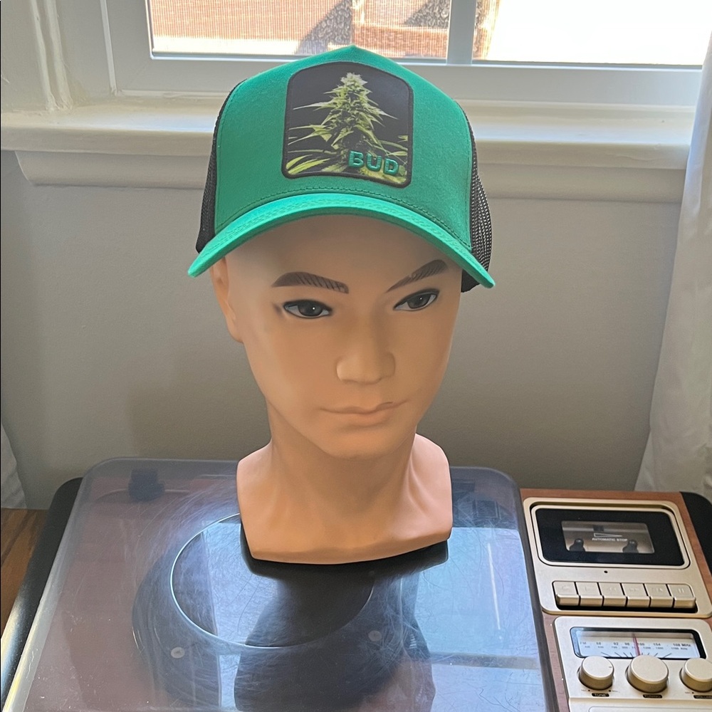 Green and Black Trucker Hat